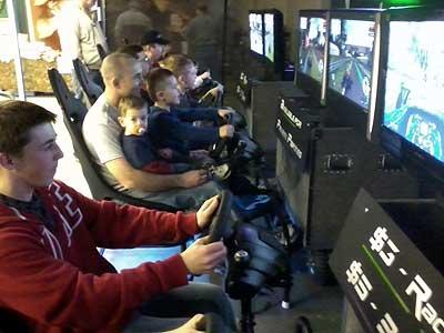 6 Seat Racing Simulator Rentals