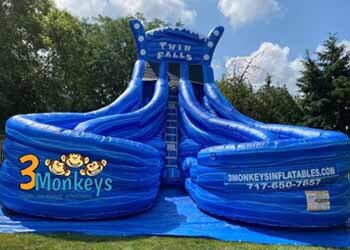 Twin Falls 22ft Curved Water Slide Twin Falls 22ft Curved Water Slide