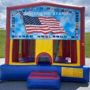 USA Bounce House (#25)  16.4Lx15.4Wx13H | 7.5amps