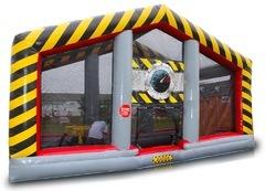 Atomic Cannon ball Blaster Zone Inflatable Game Rental