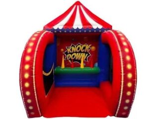 Knock Down Inflatable Carnival Game
