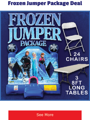 Frozen Bounce House Package Deal