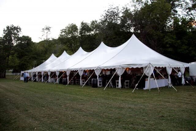 40ft X 120ft Pole Tent Grass Only