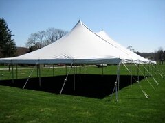 40ft X 60ft (2400 Sq ft) Pole Tent for Grass Only