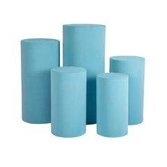 Pillar Spandex set of five Baby Blue