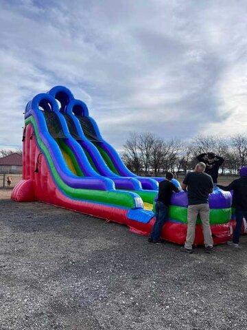 24ft Giant Inflatable Slide Rental Arlington