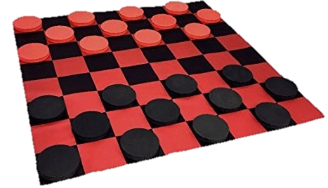 Giant Checker Game Rental