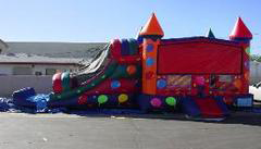 Balloon 4n1 Bounce House Combo with Slide Rental