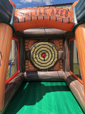 Axe Throw Inflatable Game Rental