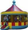 Carousel Bounce with basketbal goal