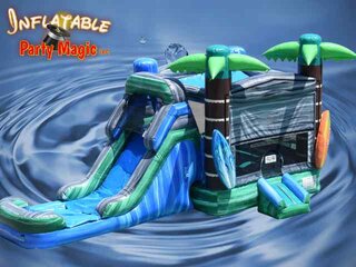 Surf the Wave Combo Water Slide