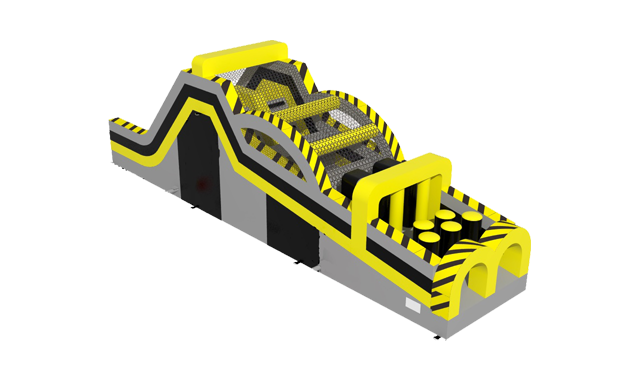 Nuclear 45ft Incline Obstacle Course