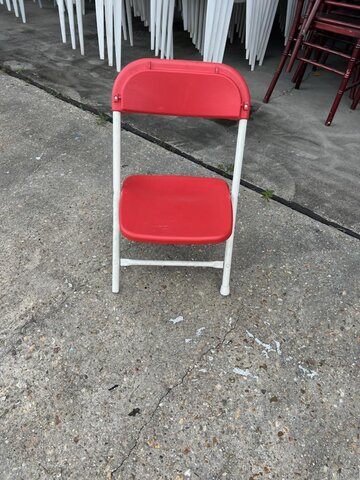 Red KIds Chairs