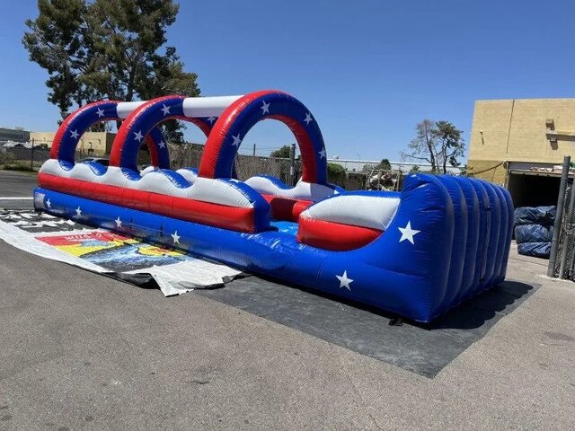 American Flag Slip n Slide Double Lane