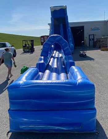 24' Blue Wave Waterslide Rental Near Me