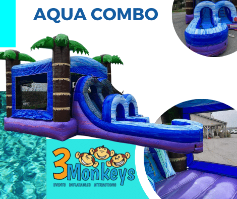 Aqua Bounce n Slide Combo Central PA