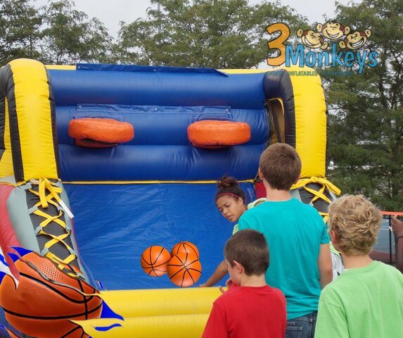 Basketball Toss Carnival Game Rental York