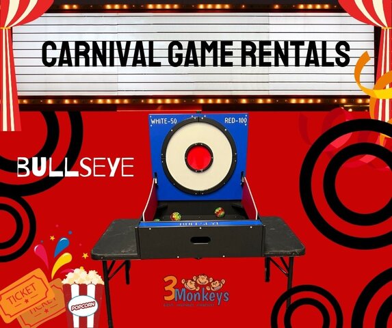 Bullseye Carnival Game for Rent