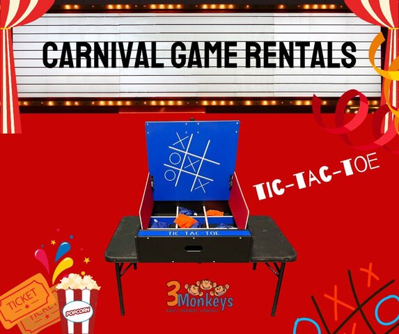 Tic-Tac-Toe Carnival Game for Rent Central PA