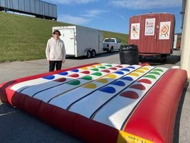 Giant Twister Inflatable Game Rental York near me