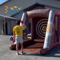 Inflatable Axe Throw for Rent