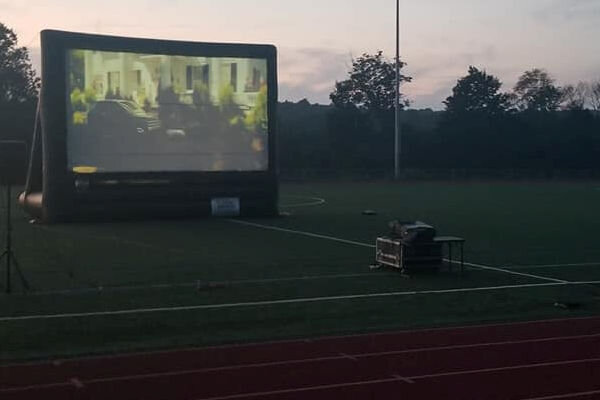 Mega Outdoor Movie Screen Rental Lancaster PA