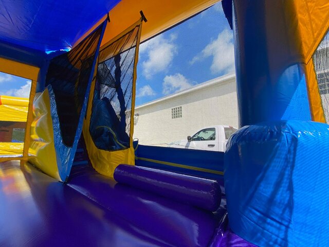 Modular Wet Dry Combo Bouncy House Rental Lititz Pa