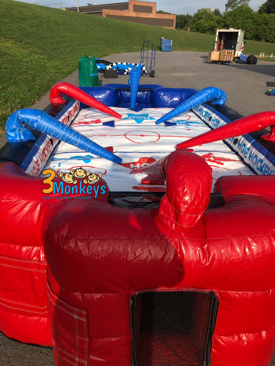 Hose Hockey Inflatable Game | 3monkeysinflatables.com