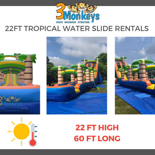 Reading waterslides for rent near me