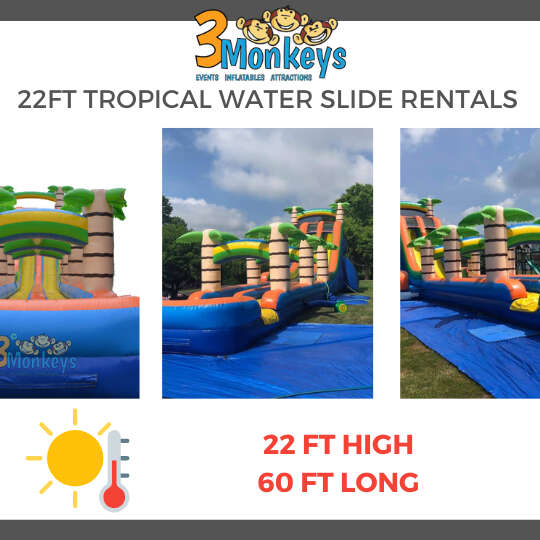 Mechanicsburg waterslides for rent near me