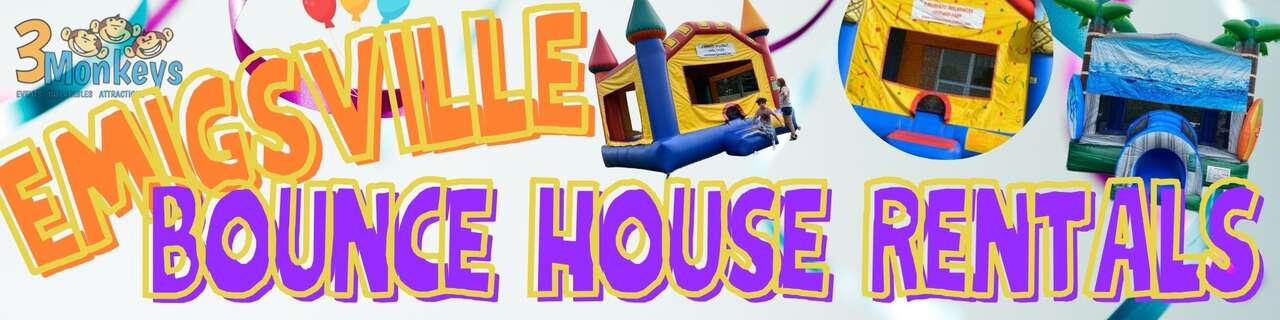Emigsville Bounce House Rentals Near Me | 3 Monkeys Inflatables