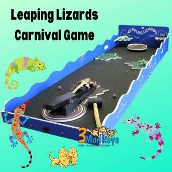 New Leaping Lizards Carnival Game Rental Near Me