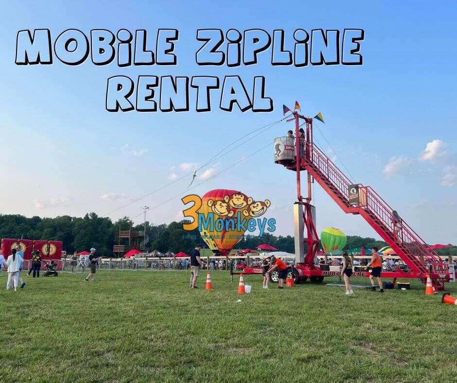 Exciting Mobile Zipline Rental in Hunt Valley Book Your Adventure Today!
