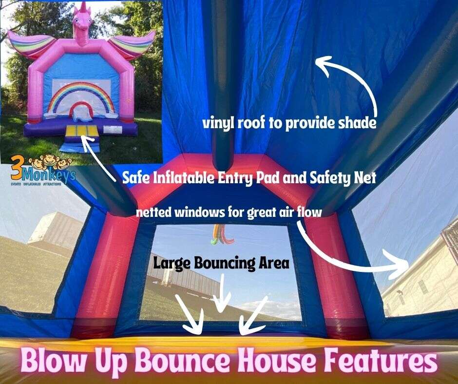 Features of a Blow Up Bounce House