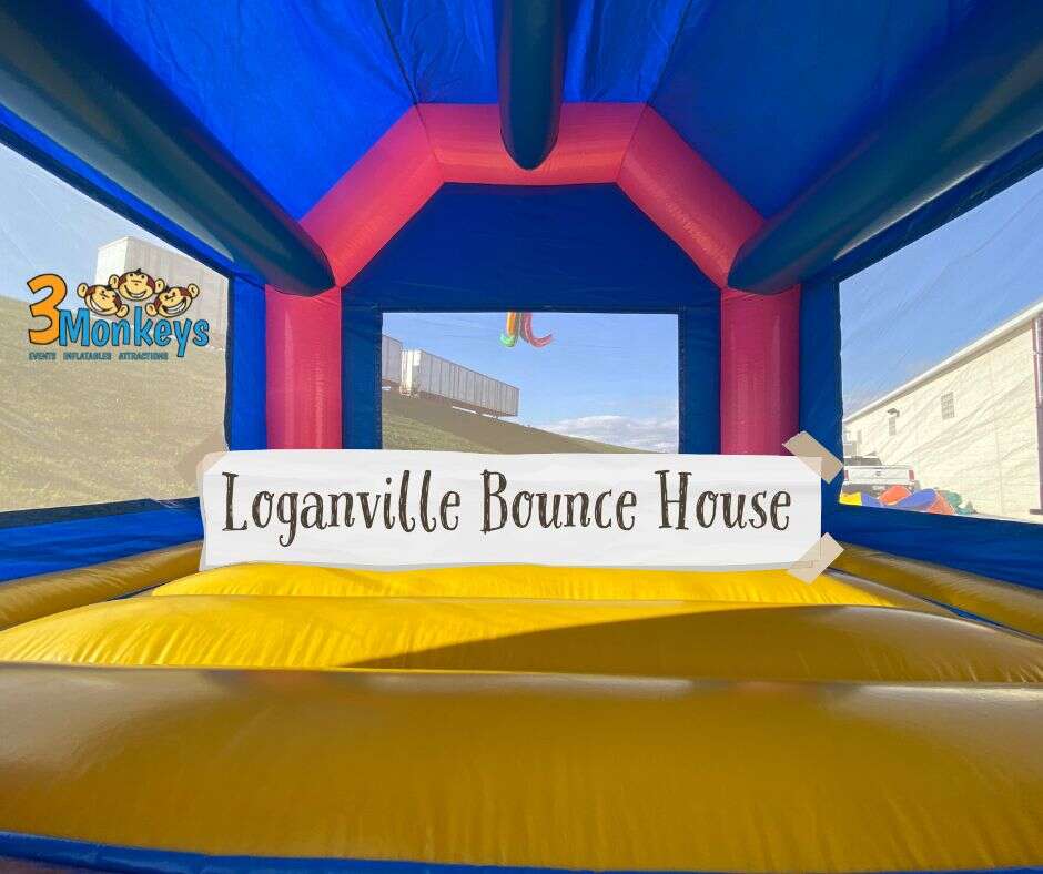 Best Bounce House Rental Loganville | 3 Monkeys Inflatables