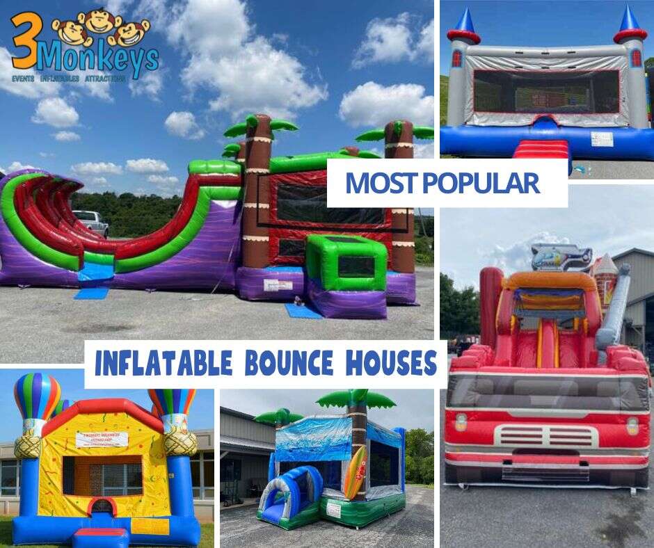 The Most Popular Inflatable Bounce Houses