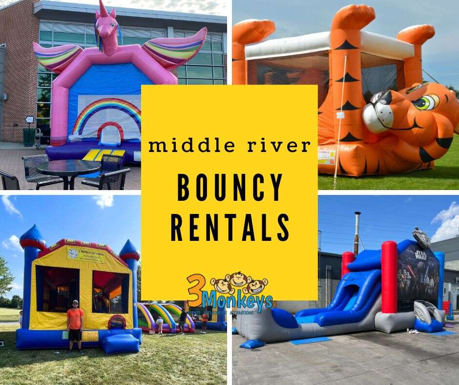 Bouncy Rentals in Middle River, MD - 3 Monkeys Inflatables
