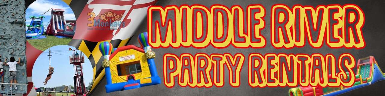 The Best Party Rentals in Middle River, Maryland - 3 Monkeys Inflatables
