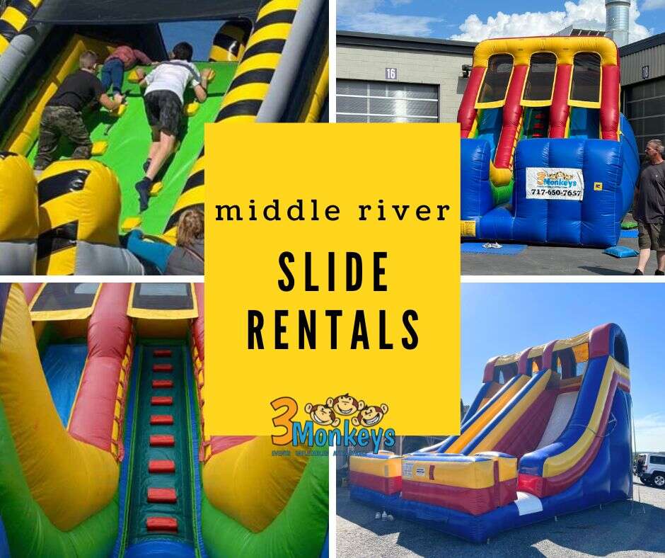 Slide Rentals Middle River, MD - 3 Monkeys Inflatables