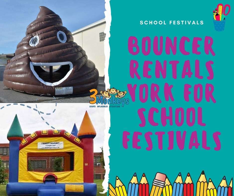 School Carnival Bouncers for Rent in York