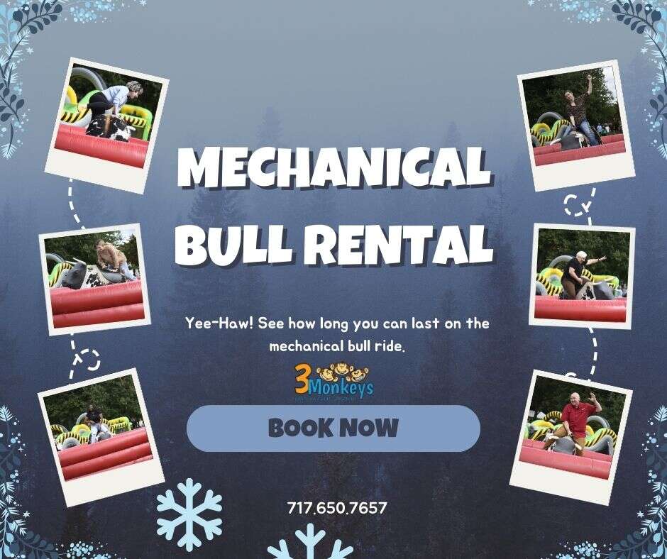 York Mechanical Bull Party Rental