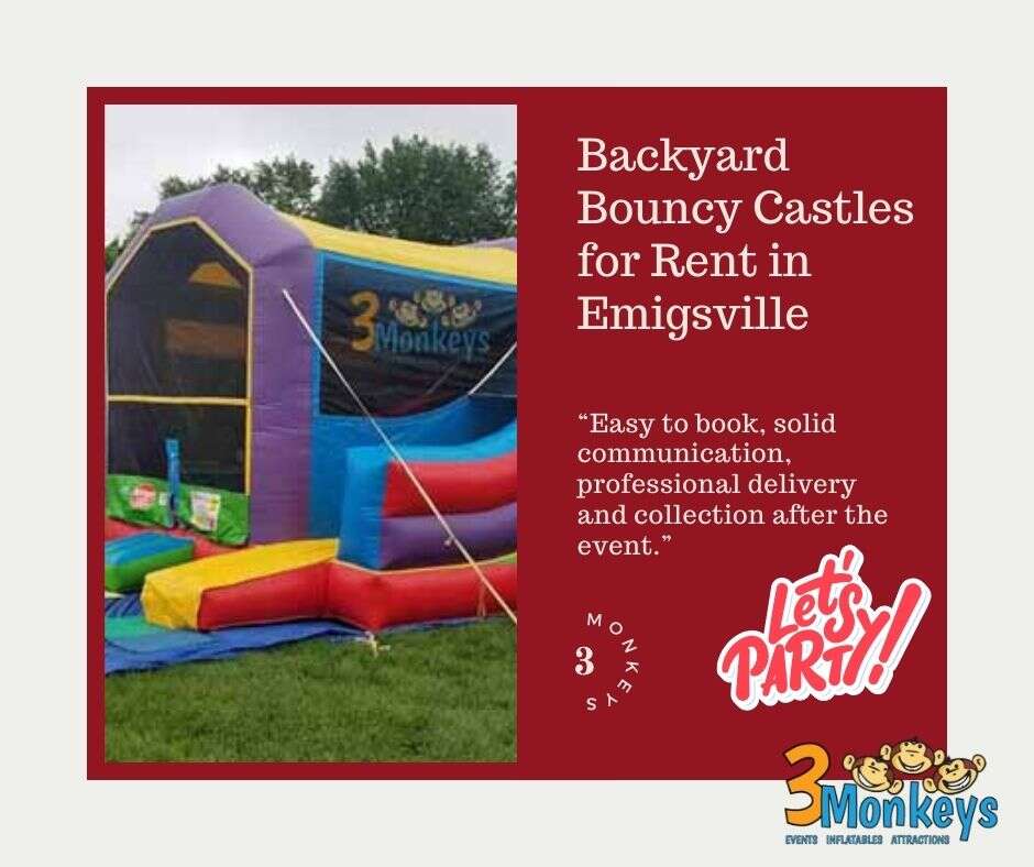 Emigsville backyard bouncy castles for rent