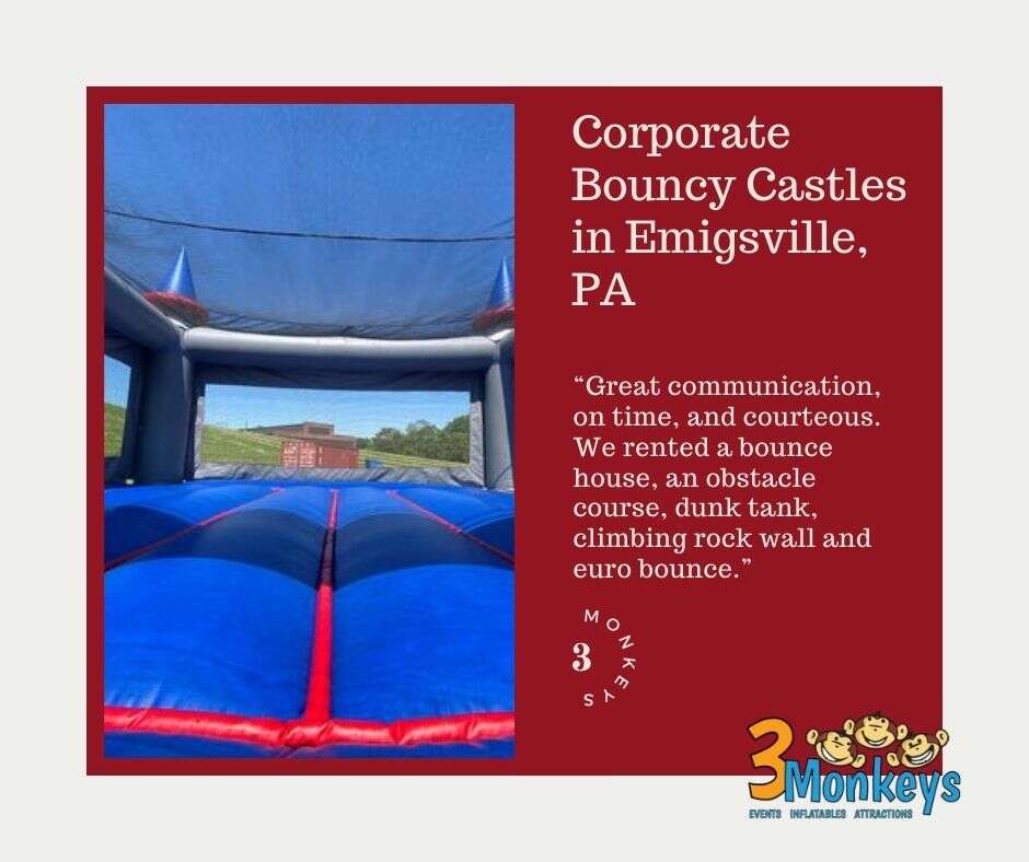 Emigsville Corporate Bouncy Castle for Rent