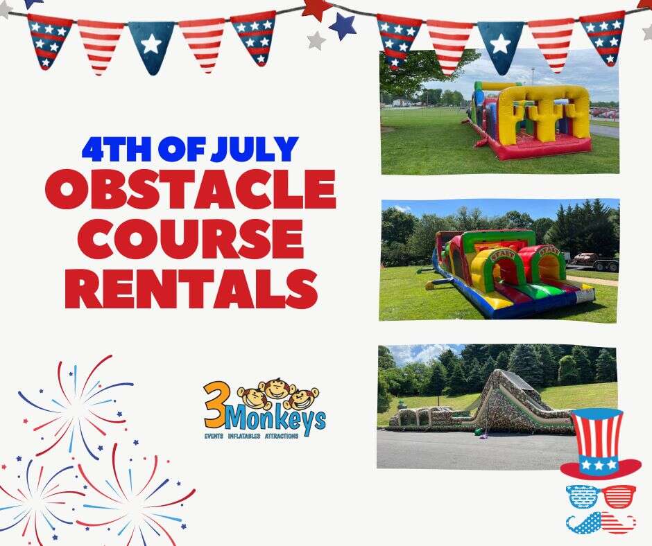 4th of July Obstacle Course Rentals Near Me