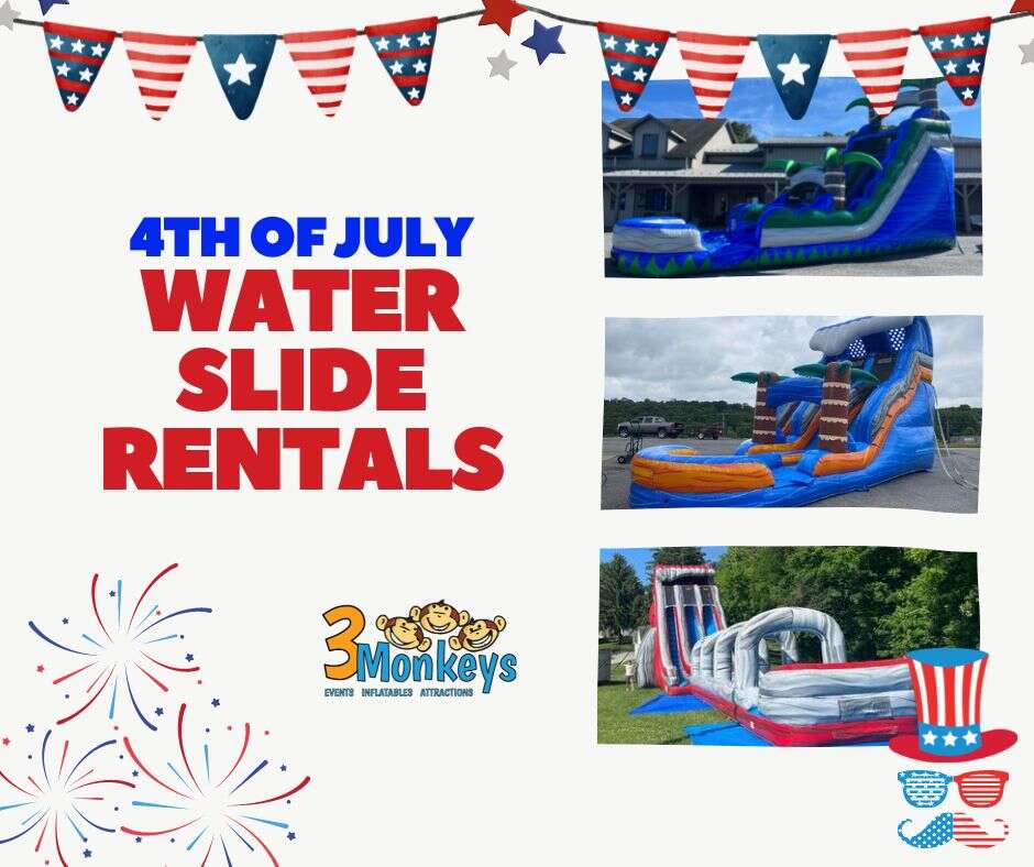 4th of July Water Slide Rentals Near Me