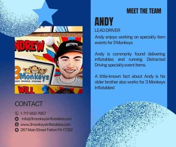 Andy-Team Leader for 3monkeys