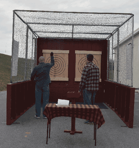 Axe Throwing Trailer 2 Lanes