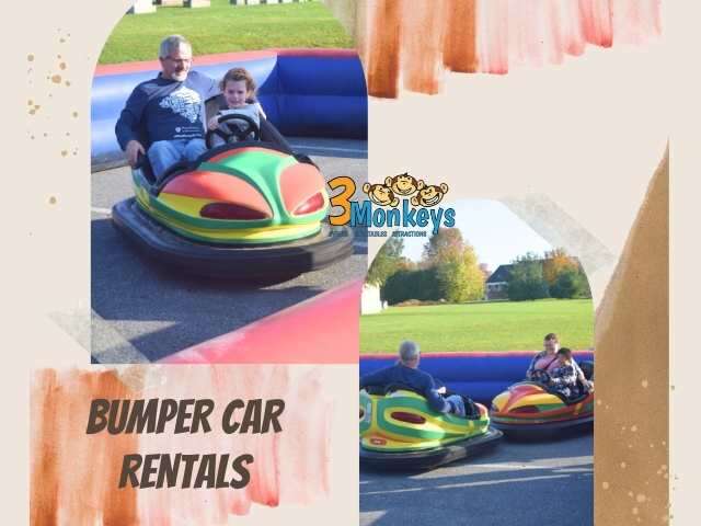 Bumper Car Rental Fall Festival MD | 3 Monkeys Inflatables