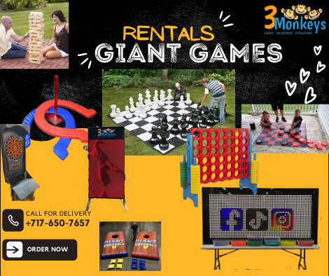 Giant Games for Rent York