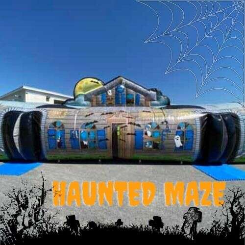 Haunted House Inflatable Maze